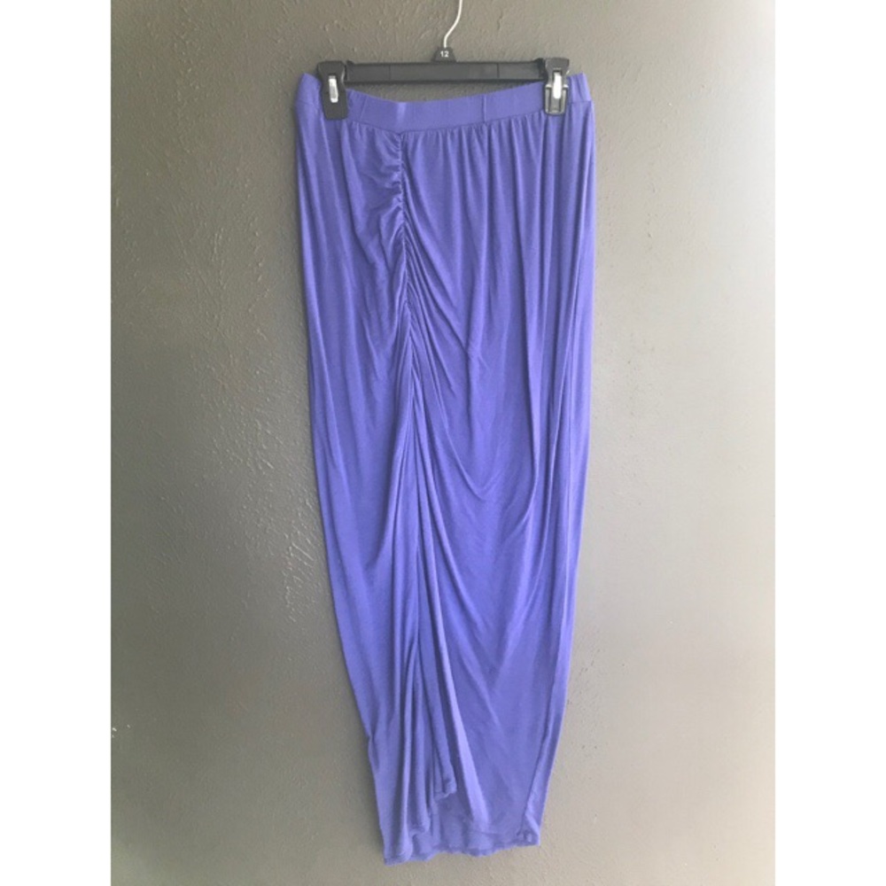 Blue maxi skirt